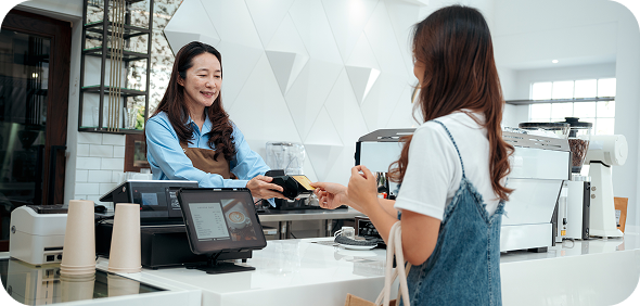 Healthcare professionals working