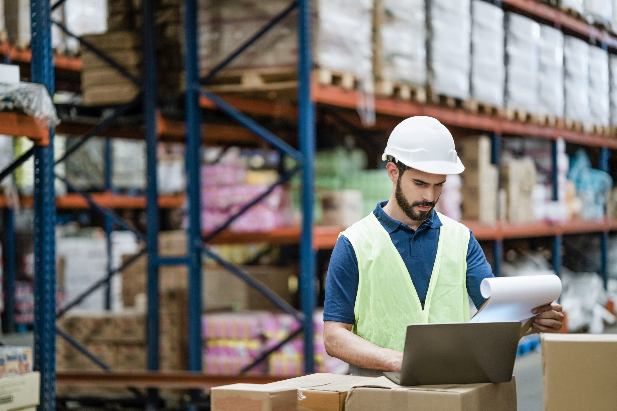 Healthcare professionals working